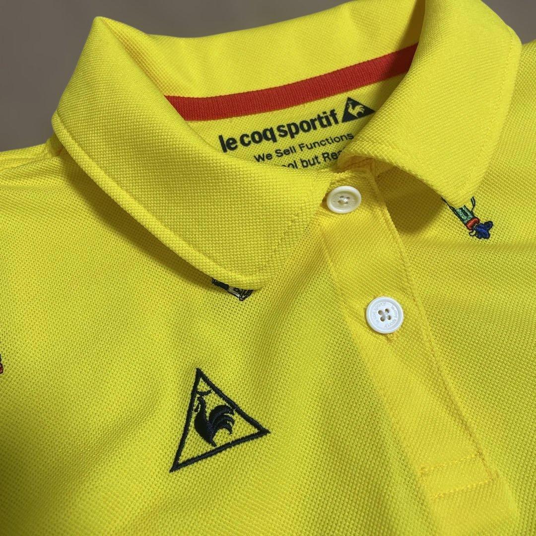 Le Coq Sportif イエロー ポロシャツ - メルカリ