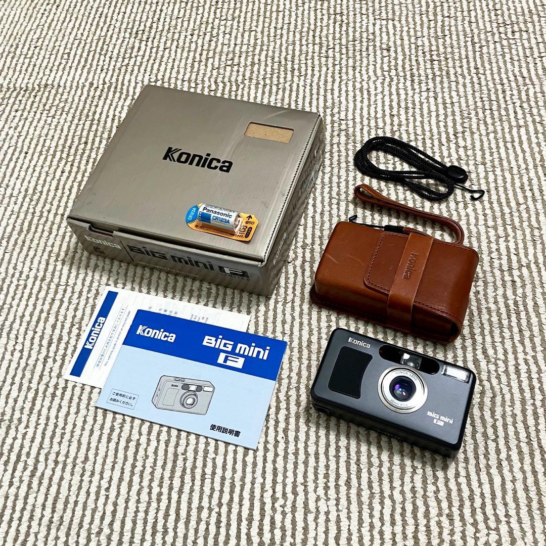 Konica BiG mini F Limited【限定モデル】コンパクトカメラ Konica BiGmini F』やっぱりコンパクトフィルムカメラは最高すぎる