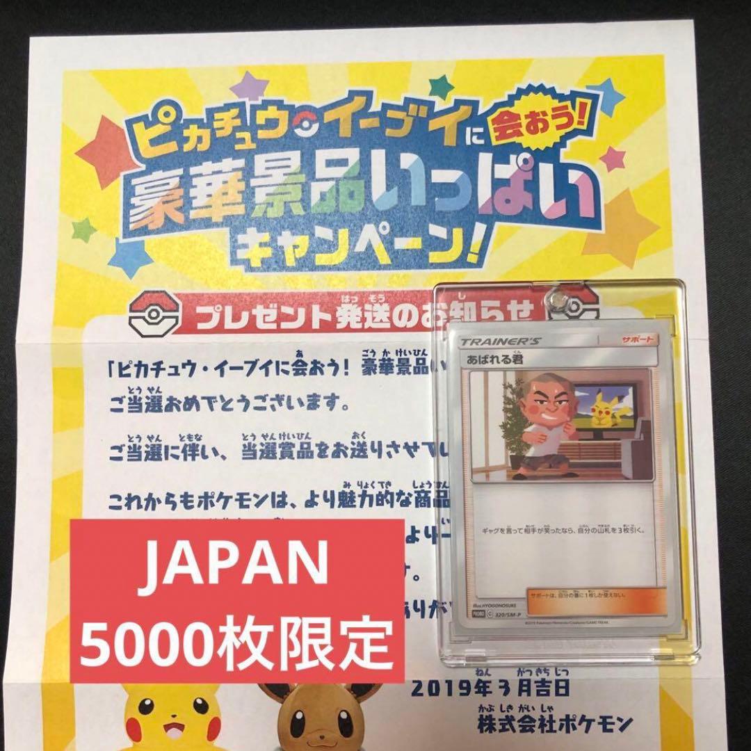 ポケモンカード】超希少！あばれる君 プロモ 5000枚限定！当選通知書