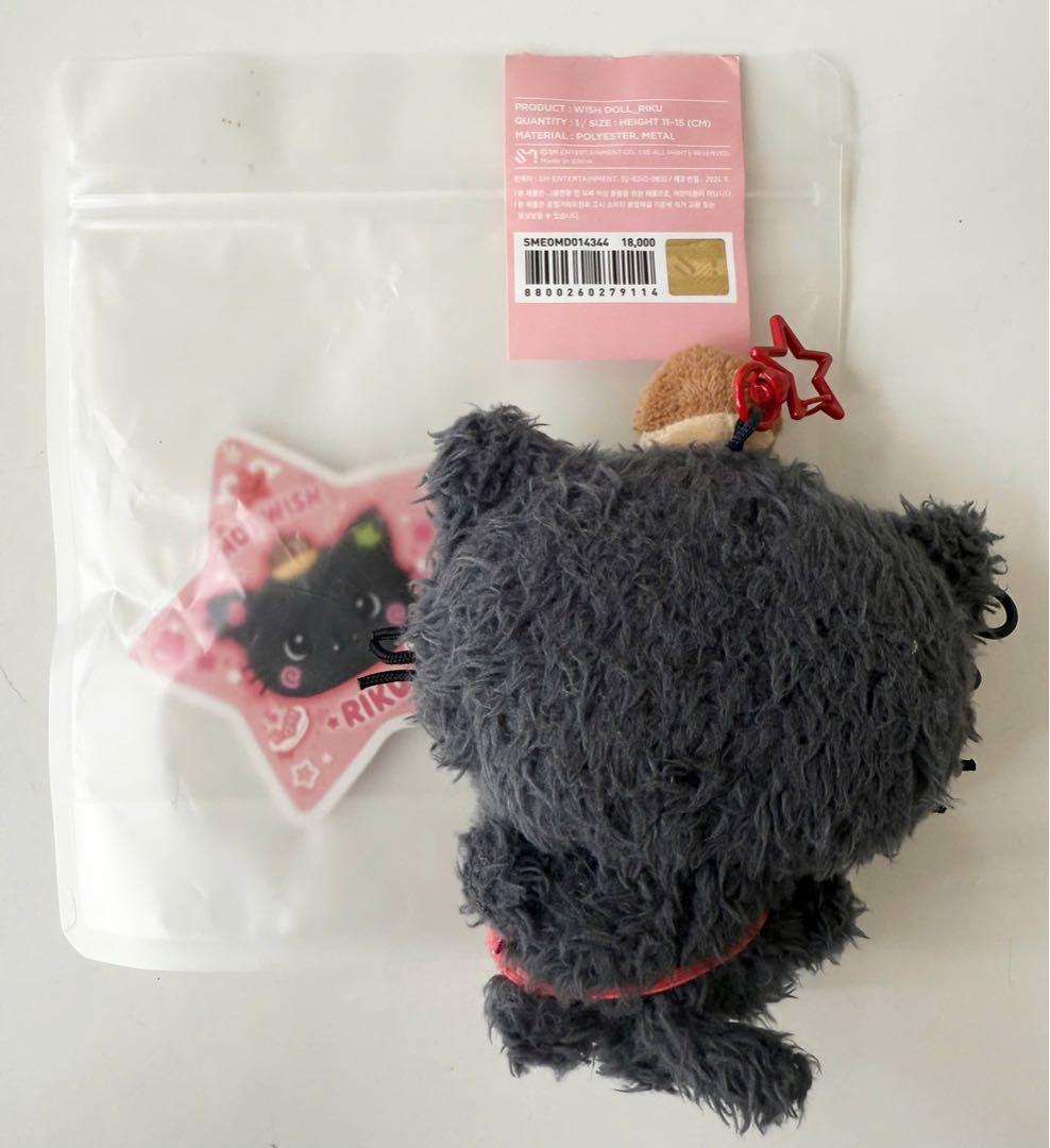 NCTWISH リク WISHDOLL ぬいぐるみ MD Steady 開封済み - メルカリ