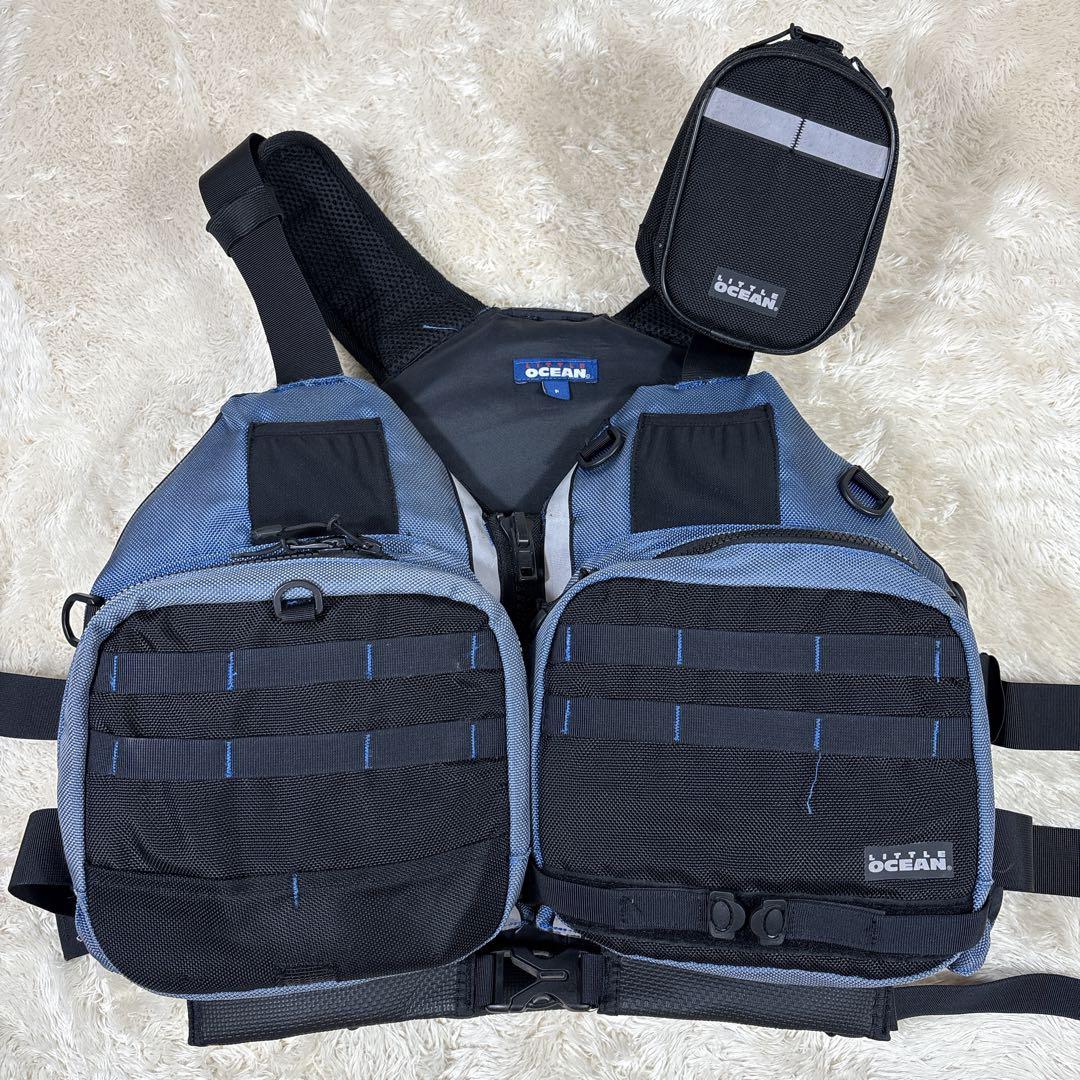 LITTLE OCEAN ライフべスト PF-04 ロックフィッシュ PFD Ⅰ - メルカリ