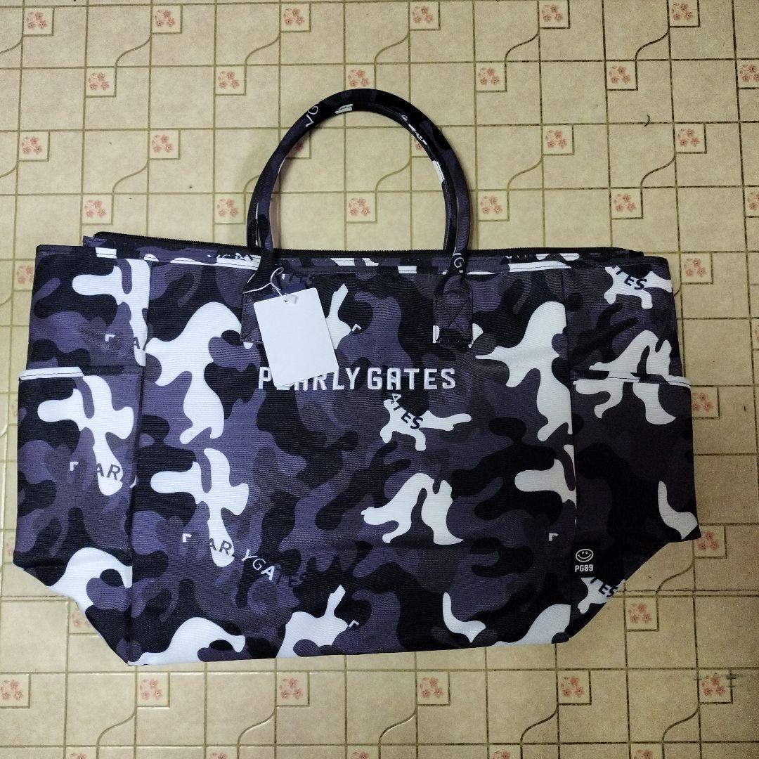 PEARLY GATES 迷彩柄バッグ 大容量 未使用品 PEARLY GATES（パーリーゲイツ） 【美品】パーリーゲイツ ビッグトート