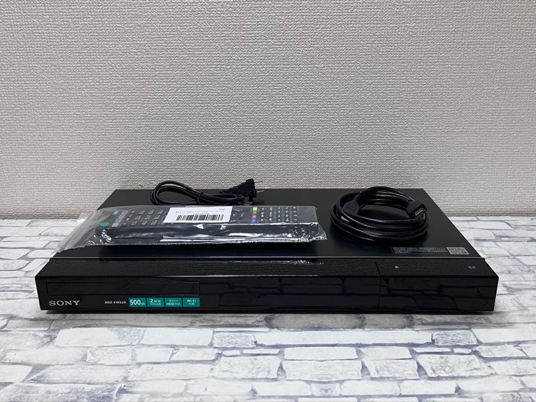 新品リモコン 2番組録画 ソニー ブルーレイレコーダー BDZ-EW520