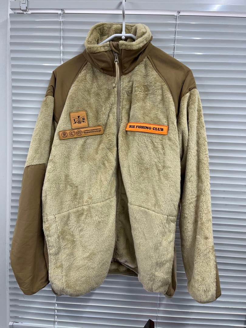 IRIE FISHING CLUB フリースジャケット ベージュ - メルカリ
