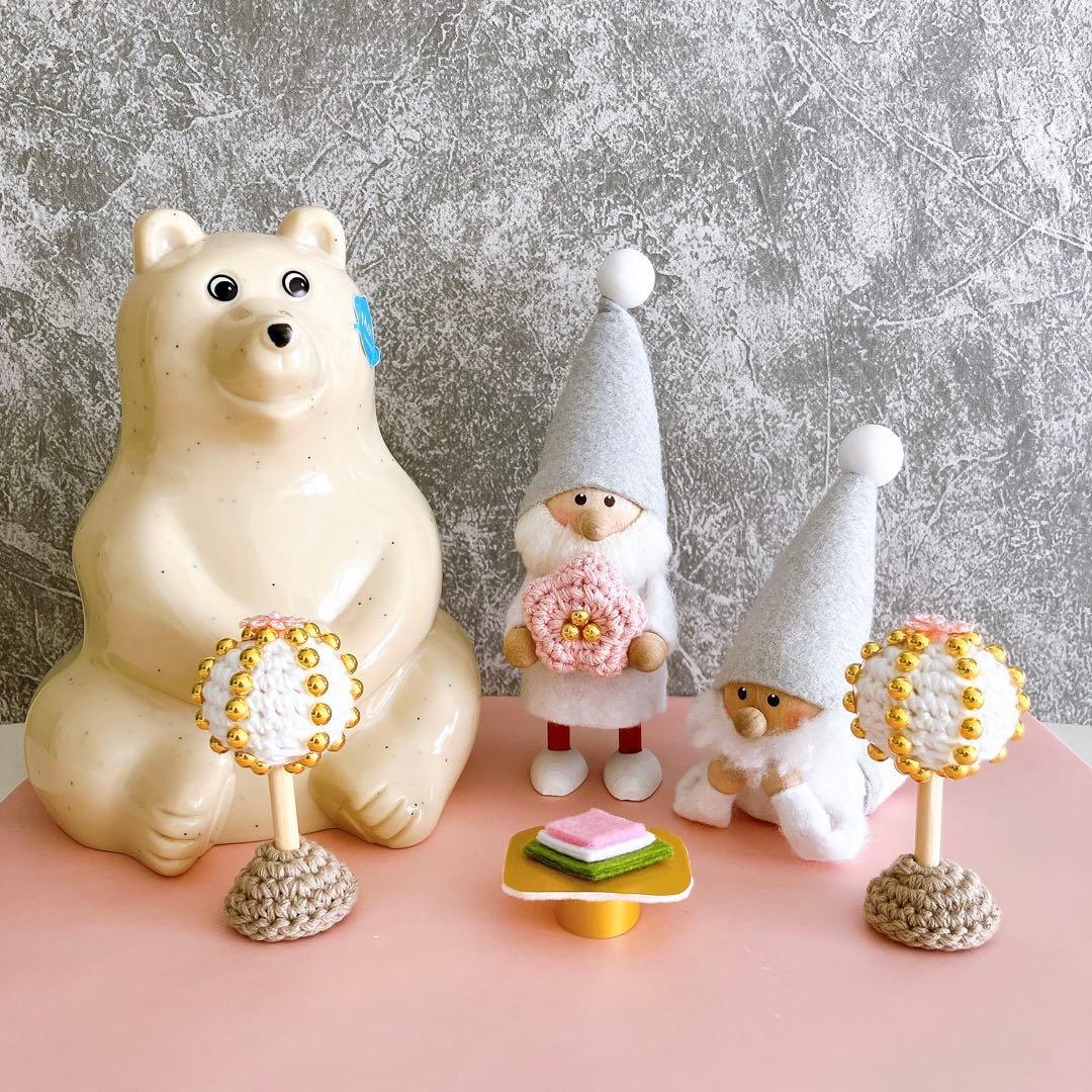 ノルディカニッセ しろくま貯金箱 ひな祭りセット - メルカリ