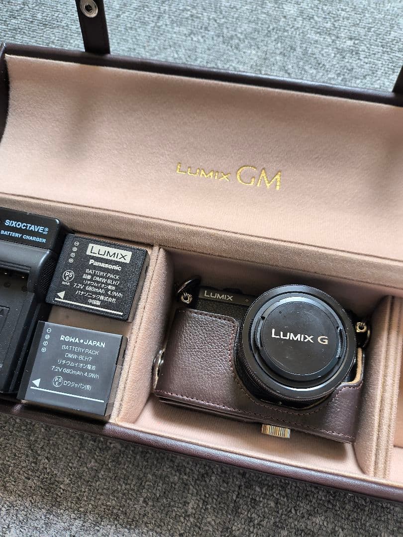 Panasonic LUMIX GM1 レンズキット 専用ケース付き Panasonic LUMIX GM1 レンズキット 専用ケース付き Panasonic LUMIX