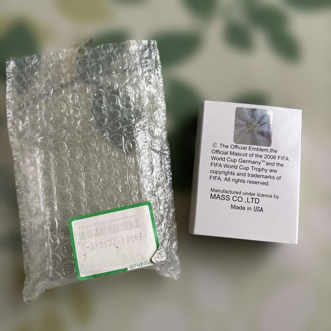 2006年FIFA WORLD CUPの記念ZIPPO 絶版/ヴィンテージ Zippo ジッポー 中古 2005年製造2006年ドイツFIFA