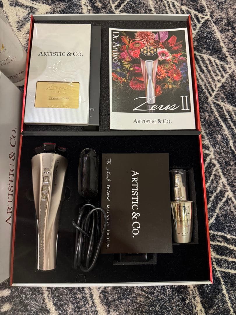 ドクターアリーヴォゼウスII ZeusII 家庭用高級美顔器 Dr.Arrivo ZeusII (ドクターアリーヴォゼウス2