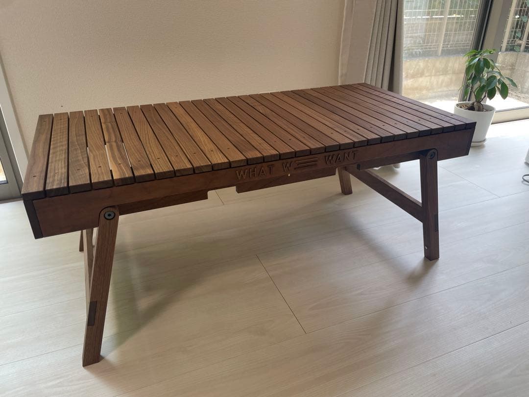 WHAT WE WANT Extention table ウォルナット WWW_EXTENSION TABLE – WHAT WE WANT