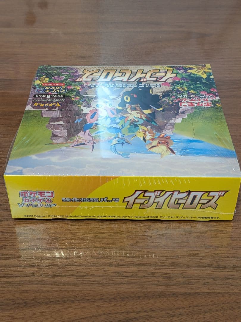 新品未開封、ワンオーナー品】イーブイヒーローズ シュリンク付き 1BOX