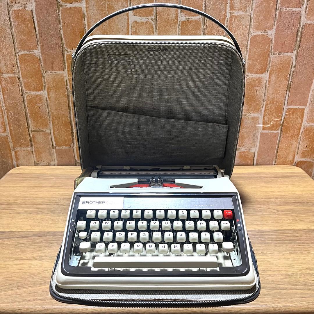 BROTHER Valiant タイプライター 名古屋製 ケース付 アンティーク