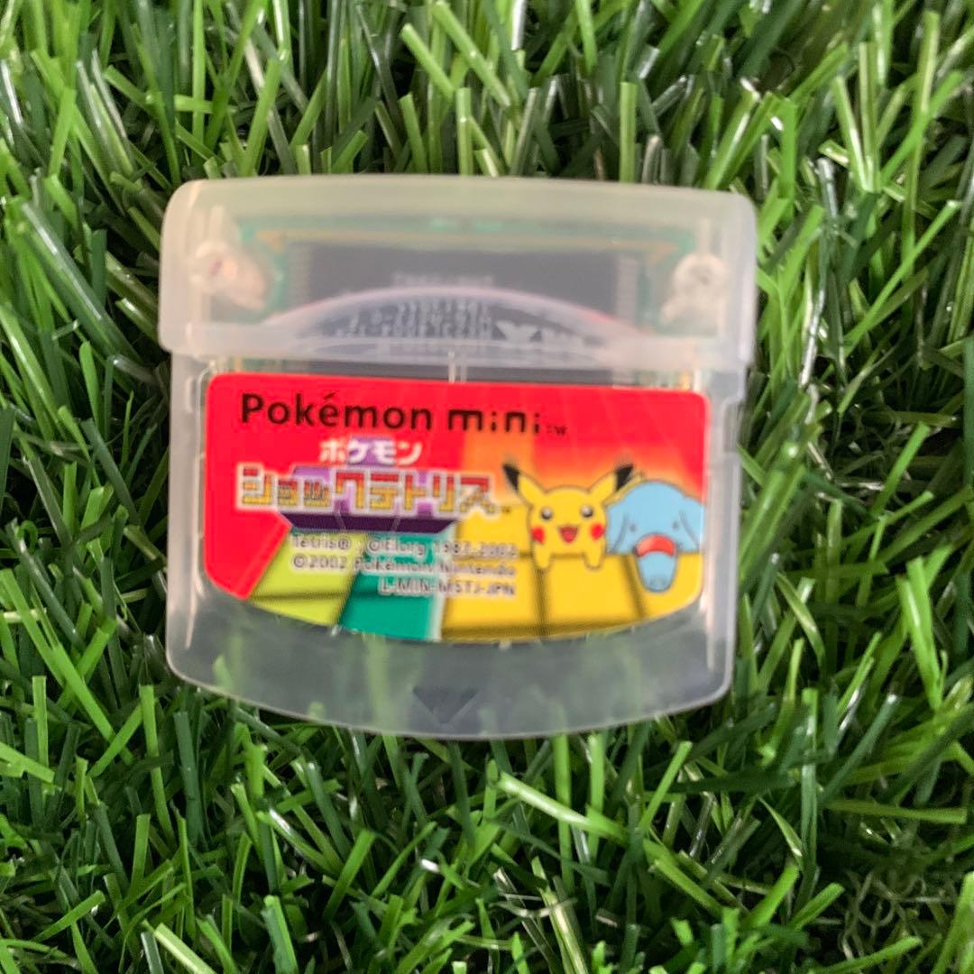 Pokémon mini ポケモンショックテトリス ミニ ポケモンミニソフト