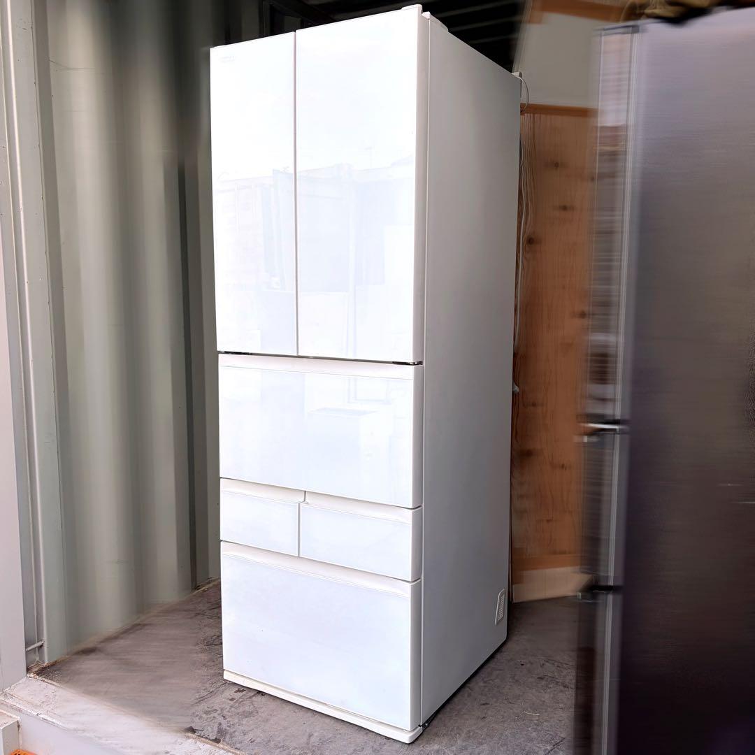 運搬取付無料！クリアシェルホワイトTOSHIBA純正冷蔵！完動品・超美品