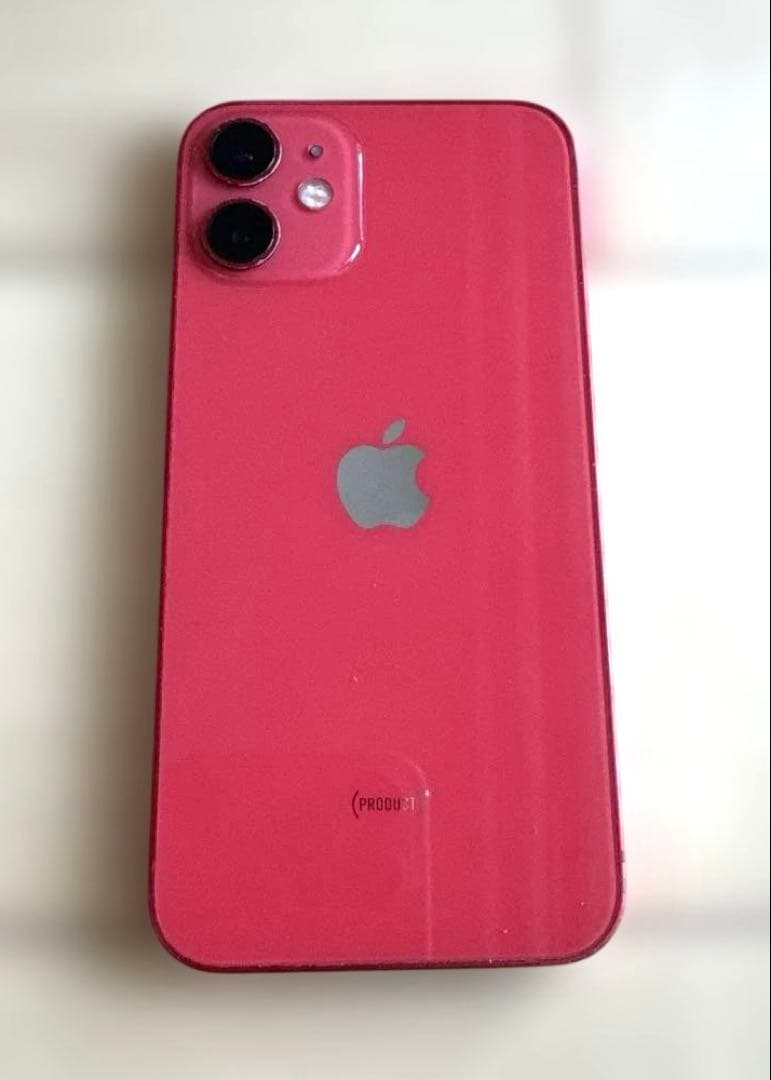iPhone12 mini 64GB RED SIMフリー カメラ故障・ジャンク - メルカリ