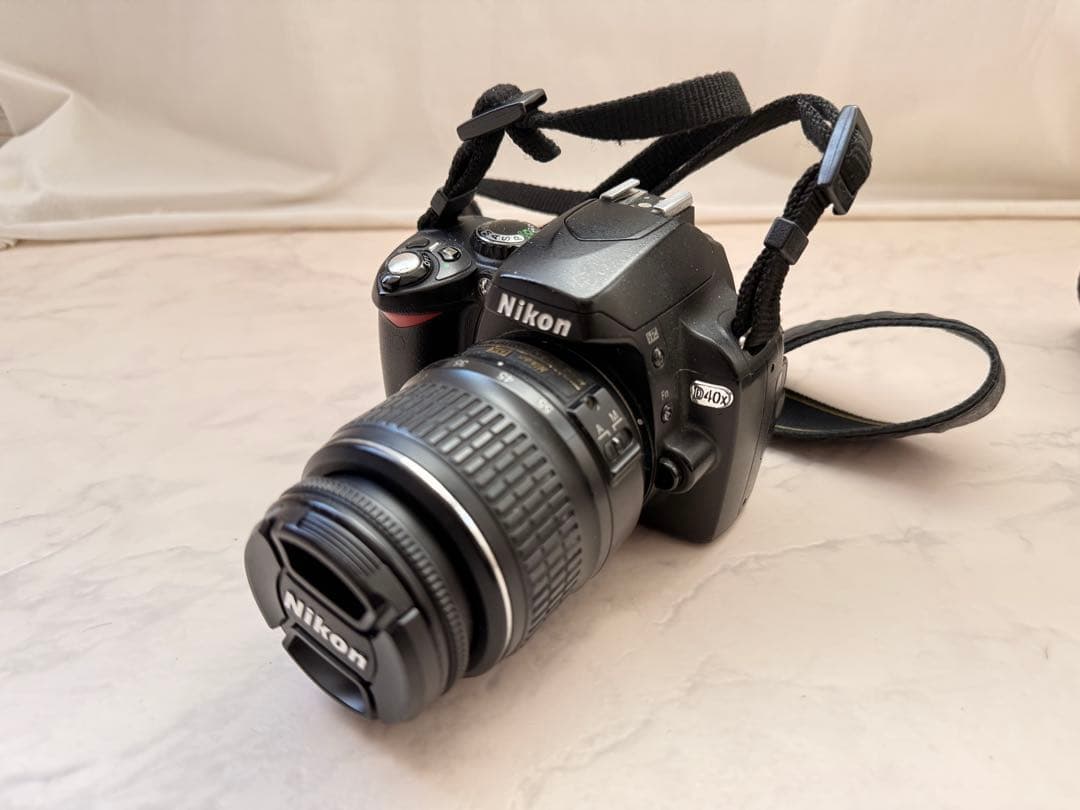 最終セール‼️】名機Nikon D40X ダブルズームキット(レンズ美品