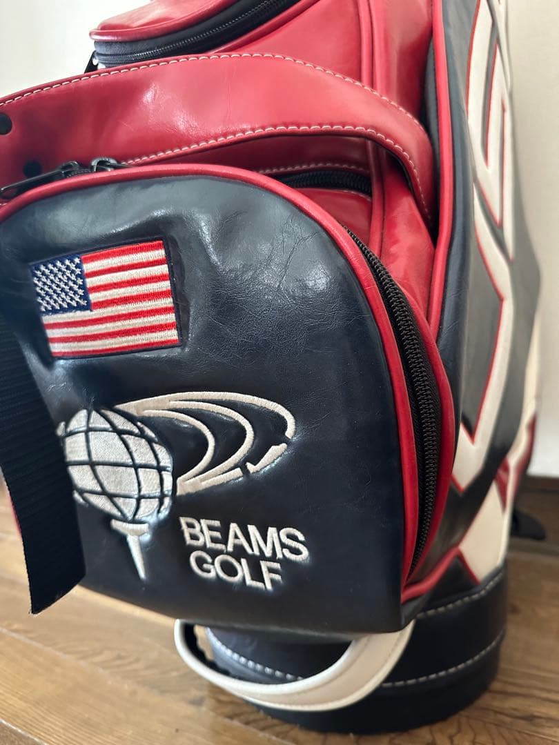ビームスゴルフ ベルディング キャディバッグ 全米代表モデル ライダー