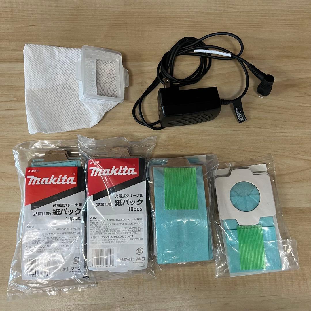 紙P34枚】マキタ 充電式クリーナー TURBO60 スタンド付 makita