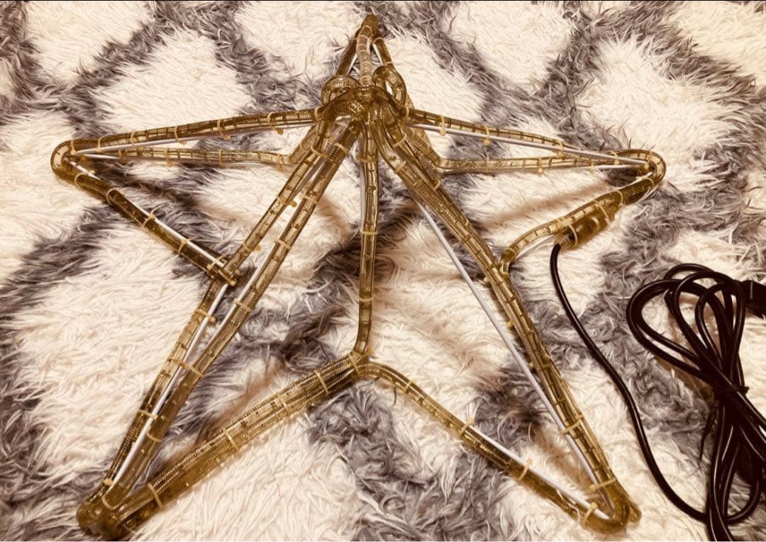 専用〝希少 〟大型サイズ 3D 立体 星型 イルミネーション モチーフライト