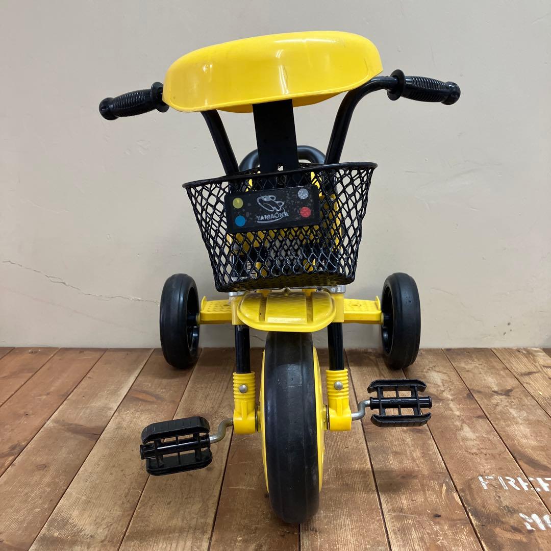 B4昭和レトロ デッドストック 飛行機印 ヤマオカ ミルクキッド 三輪車