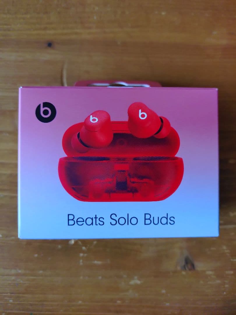 ☆美品☆beats solo buds☆RED☆ビーツ ソロ バッズ☆赤☆ - メルカリ