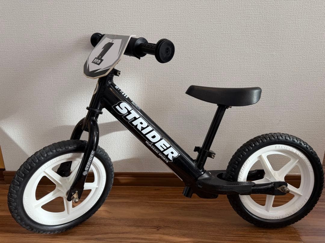 STRIDER PRO ストライダープロ ブラックバランスバイク アルミフレーム ロッキングストライダー プロモデル（全6色） – strider