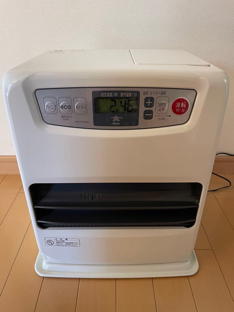 アラジンAladdin石油ファンヒーター AKF-P359N 美品 取扱説明書付
