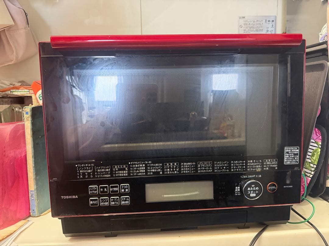 ジャンク品 】TOSHIBA オーブンレンジ ER-PD3000 - メルカリ