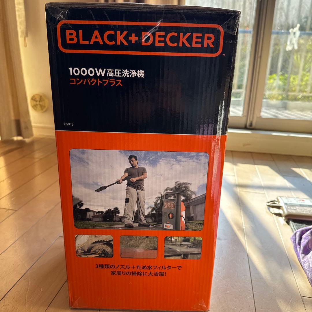 Bris様専用】BLACK+DECKER 1000W 高圧洗浄機
