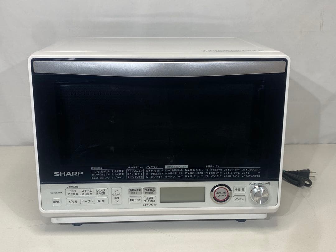 SHARP オーブンレンジ RE-SS10X ホワイト - メルカリ