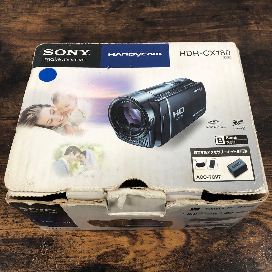 SONY HDR-CX180 ブラック ビデオカメラ ハンディカム SONY HDR-CX180 (B) [ブラック] 価格比較 - 価格.com