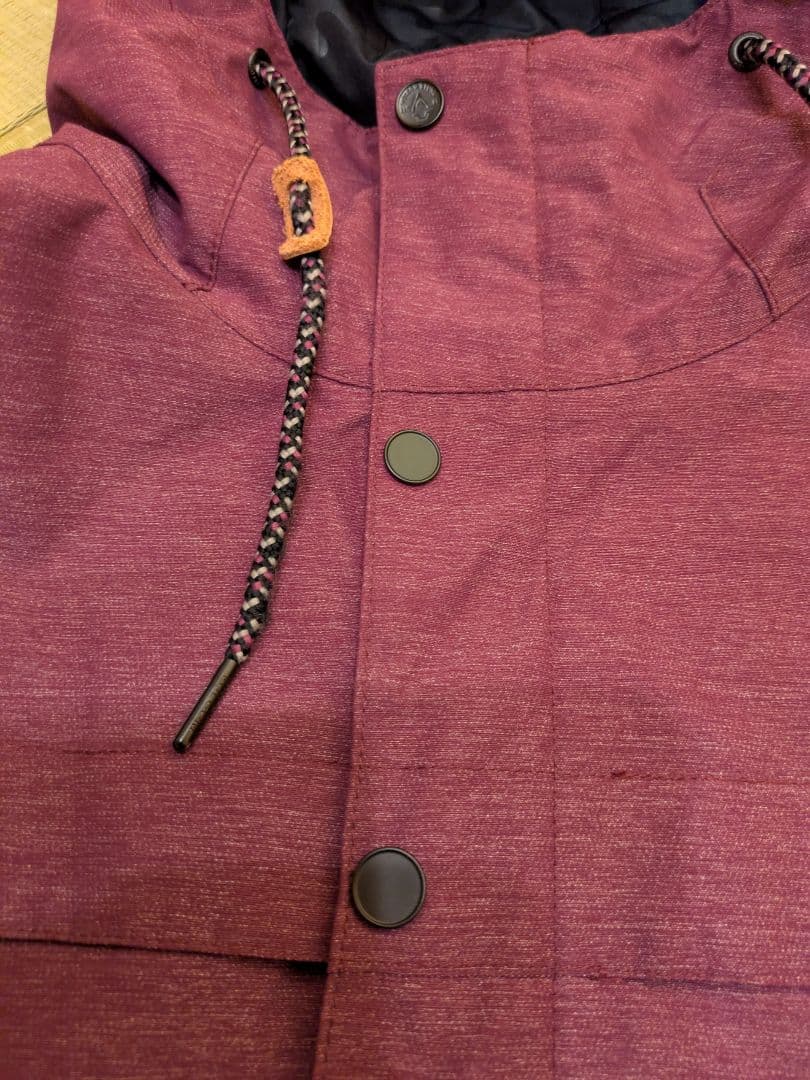 きみこ様専用 ボルコム パープルジャケットとカーキパンツセット