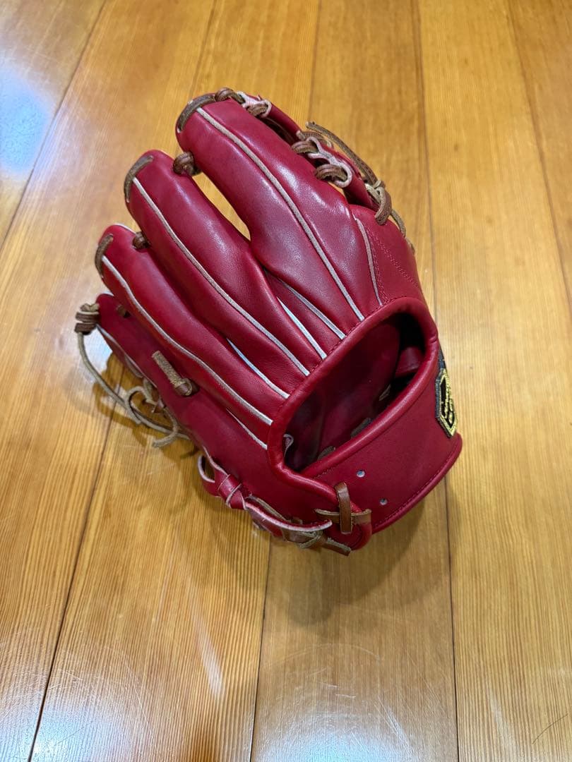 超緊急価格！！ジュンケイグラブ 6214A型 あずきブラウン - メルカリ