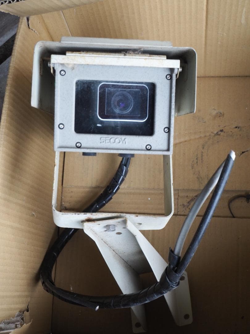 セコム 防犯カメラ HS-G0330 直前まで稼働 レーザーセンサー｜外周監視