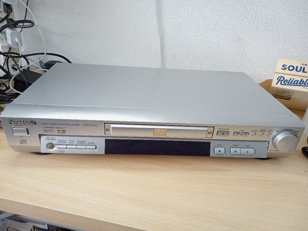 Panasonic DVDプレーヤー DVD-RV31 - メルカリ