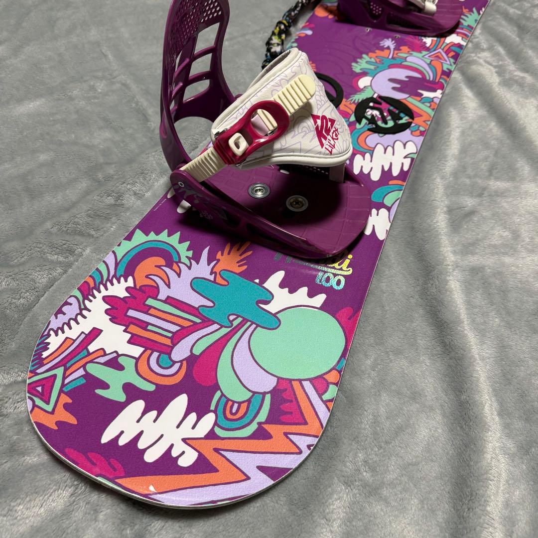 K2 LIL'KANDI 100cm キッズ スノーボード XSビンディング付 - メルカリ