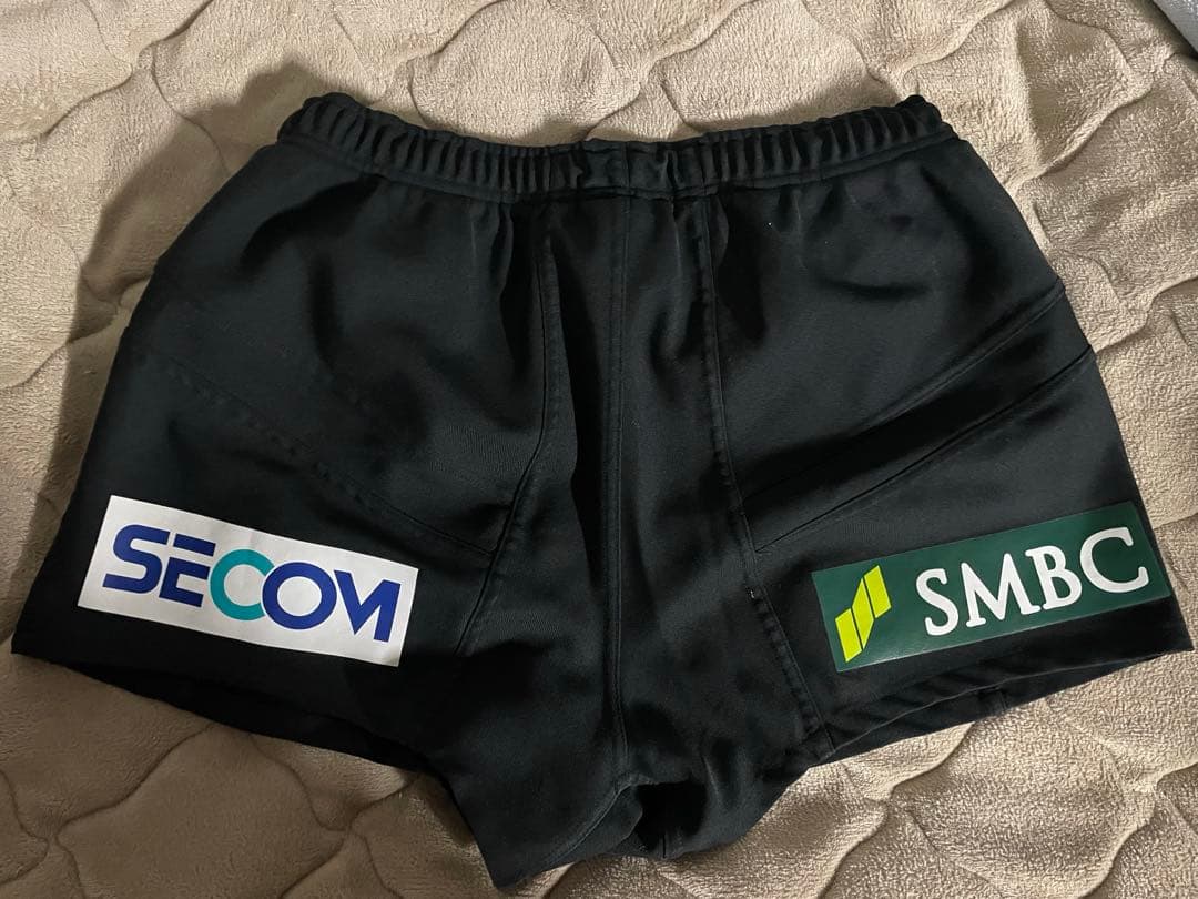 ラグビー日本代表支給品 スポンサー付きラガーパンツ - メルカリ