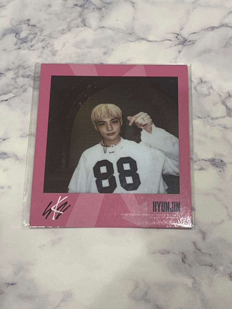 ストレイキッズ MAXIDENT サウェ ラキドロ ヒョンジン ポラロイド