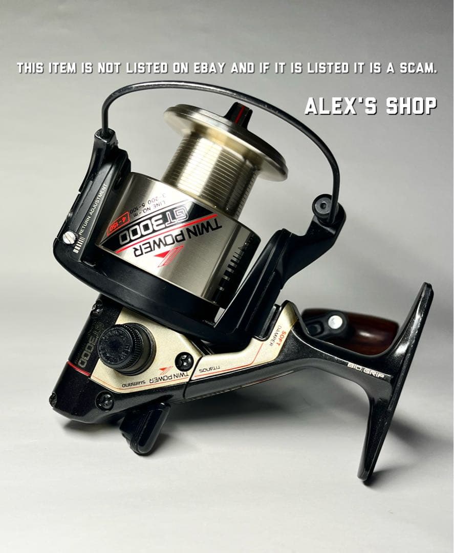 オールドシマノ チタノスツインパワー GT3000 - メルカリ