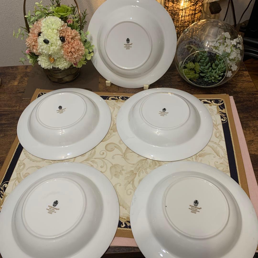 ウェッジウッド アスコット 20cmサラダボウル 5枚 - メルカリ