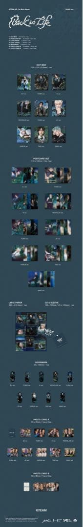 &TEAM Back to Life 会場限定トレカ＋CDコンプset - メルカリ