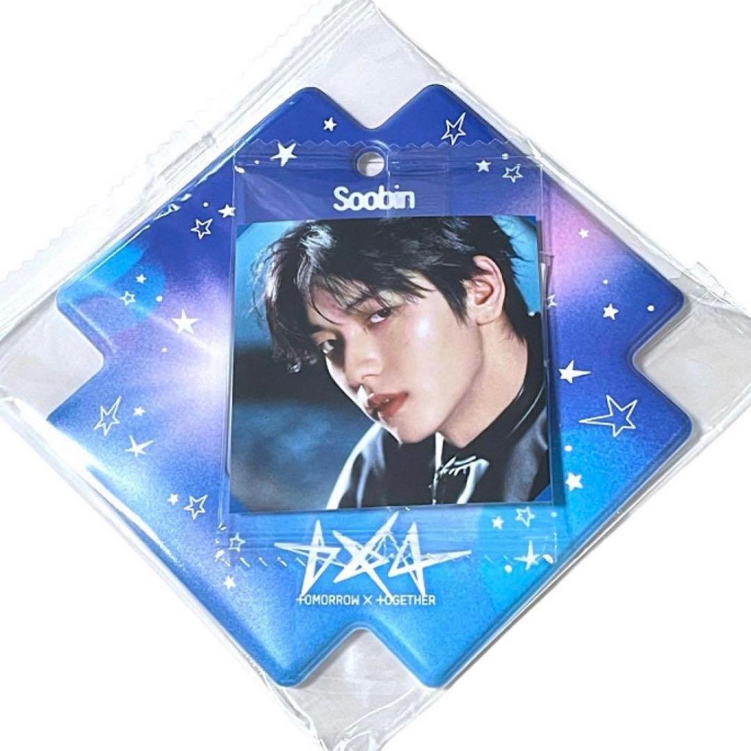 txt スビン ビジュアルスクエアフォトシール トレカ SOOBIN - メルカリ