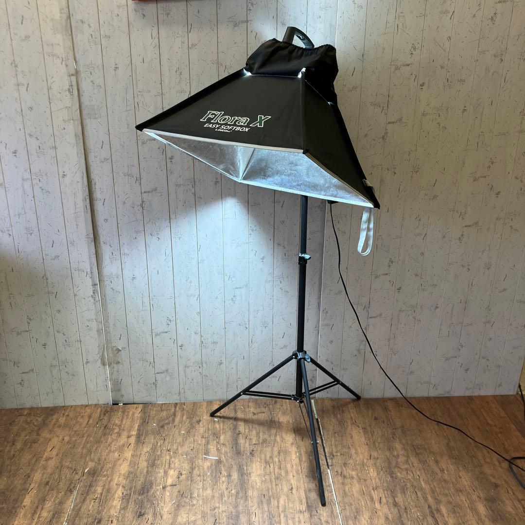 Flora X アイズ ソフトボックス スタンドライト 撮影用ライト 写真撮影