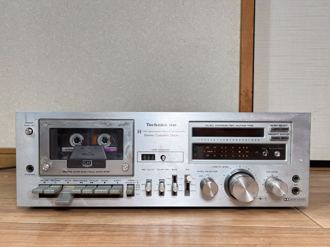 TECHNICS テクニクス ステレオカセットデッキ ​​M46 - メルカリ