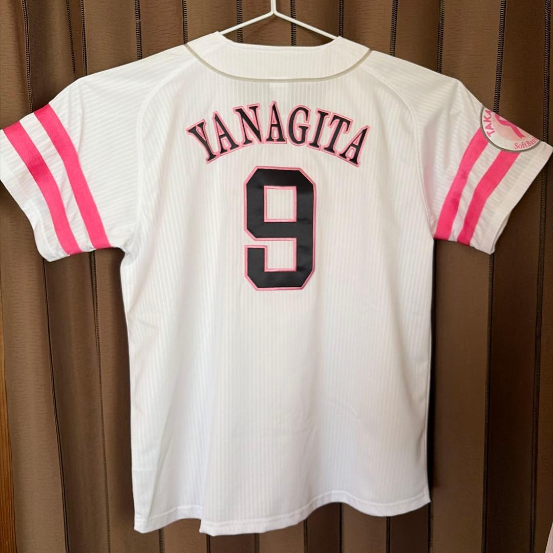 福岡ソフトバンクホークス 柳田悠岐ユニフォーム 背番号9 ピンクフル