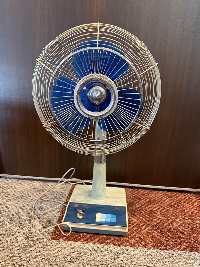 National ナショナル⭐️扇風機　F-30KG 昭和レトロ ナショナル 扇風機 【中古】National F-30P1L 30cm お座敷扇 昭和