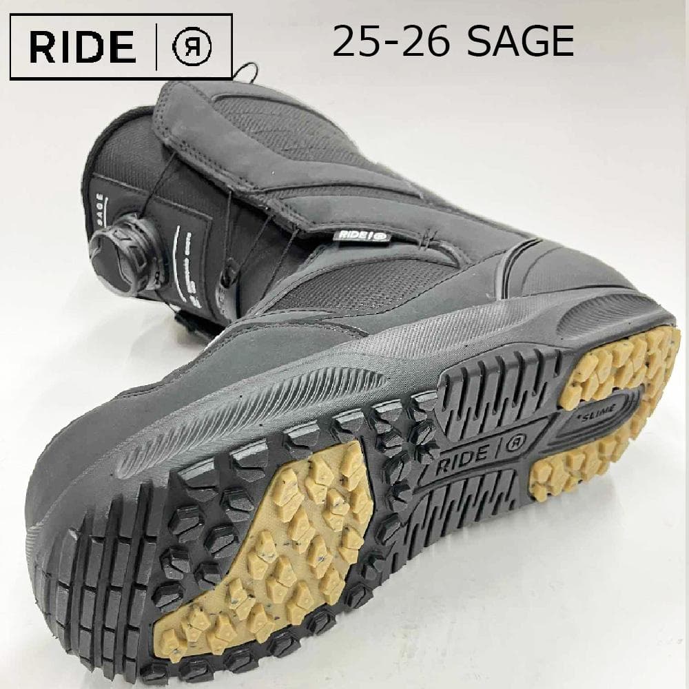 【新品】25-26 RIDE SAGE 24.5cm 女性用スノーボードブーツ