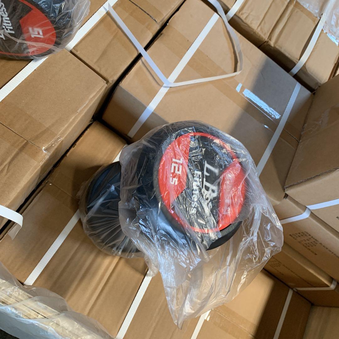 業務用ラバーダンベル 2.5kg から30kg 12セット