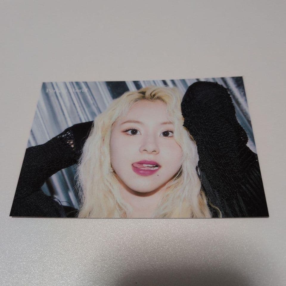 TWICE perfect world ラントレ トレカ チェヨン - メルカリ