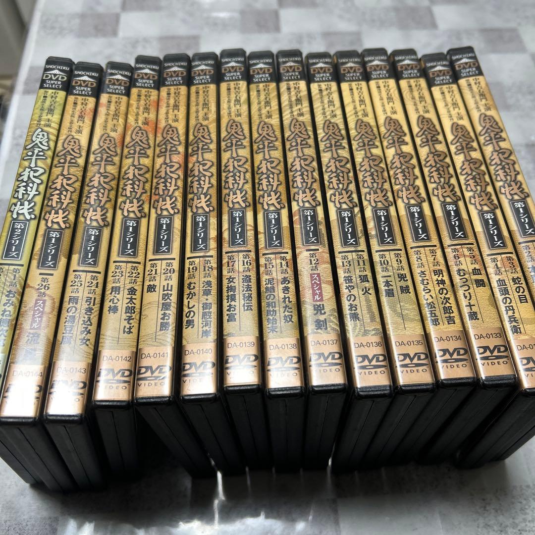 DVD 14巻 鬼平犯科帳 第1シリーズ 第1話〜26話 +第2シリーズ1巻 - メルカリ