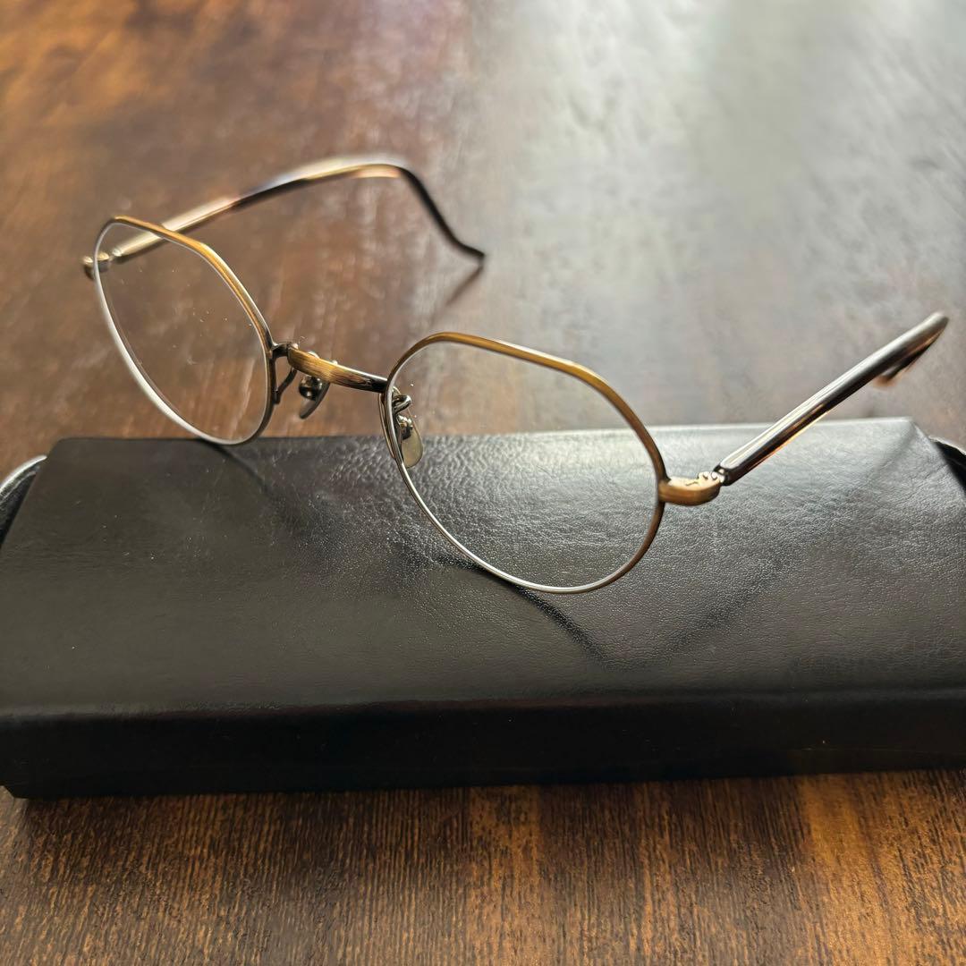 金子眼鏡 井戸多美男作 T-468 ATG - メルカリ